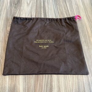 Kate Spade Medium Dark Brown Dust Bag